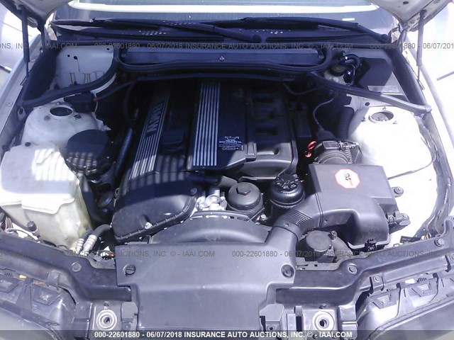 WBAAM3337XFP57756 - 1999 BMW 323 I AUTOMATIC WHITE photo 10