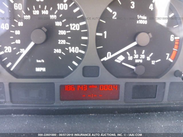 WBAAM3337XFP57756 - 1999 BMW 323 I AUTOMATIC WHITE photo 7