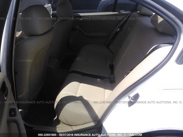 WBAAM3337XFP57756 - 1999 BMW 323 I AUTOMATIC WHITE photo 8