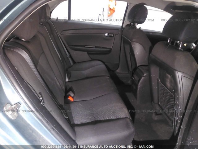 1G1ZH57B69F166238 - 2009 CHEVROLET MALIBU 1LT მწვანე ფოტო 8