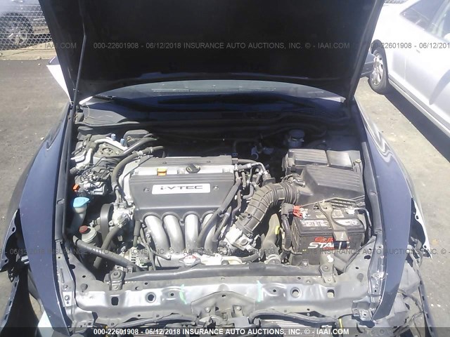 1HGCM56736A067165 - 2006 HONDA ACCORD EX GRAY photo 10