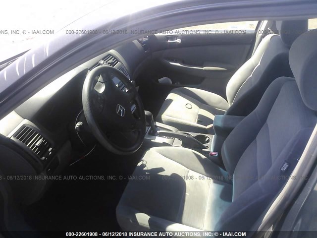 1HGCM56736A067165 - 2006 HONDA ACCORD EX GRAY photo 5