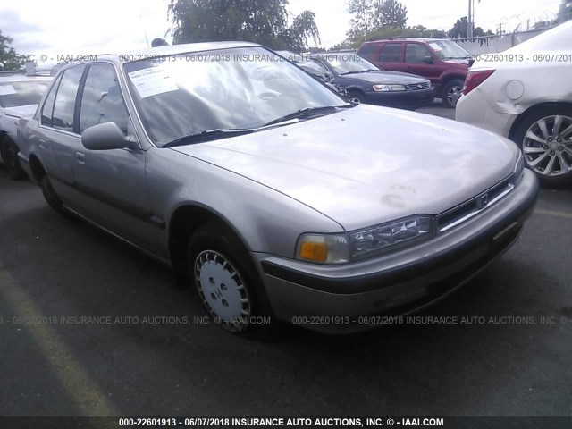 1HGCB7656MA131194 - 1991 HONDA ACCORD LX/EX TAN photo 1