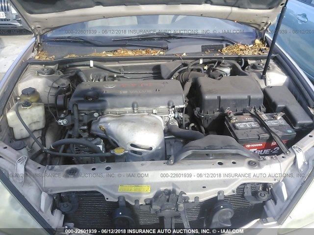 4T1BE32K62U640778 - 2002 TOYOTA CAMRY LE/XLE/SE 棕色 照片 10