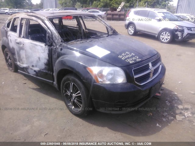 1B3HB48BX7D124792 - 2007 DODGE CALIBER SXT BLACK photo 1