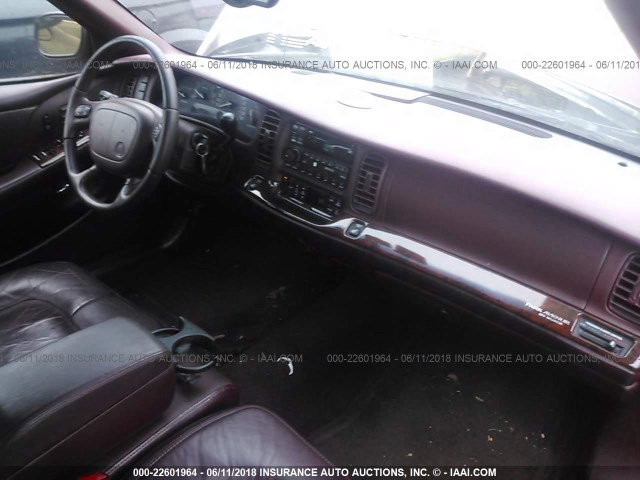 1G4CW52K4W4652270 - 1998 BUICK PARK AVENUE  MAROON photo 5