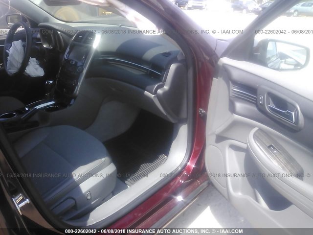 1G11C5SLXFF353912 - 2015 CHEVROLET MALIBU 1LT MAROON photo 5