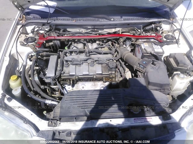 JM1BJ245421485991 - 2002 MAZDA PROTEGE PR5 白色 照片 10