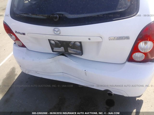 JM1BJ245421485991 - 2002 MAZDA PROTEGE PR5 白色 照片 6