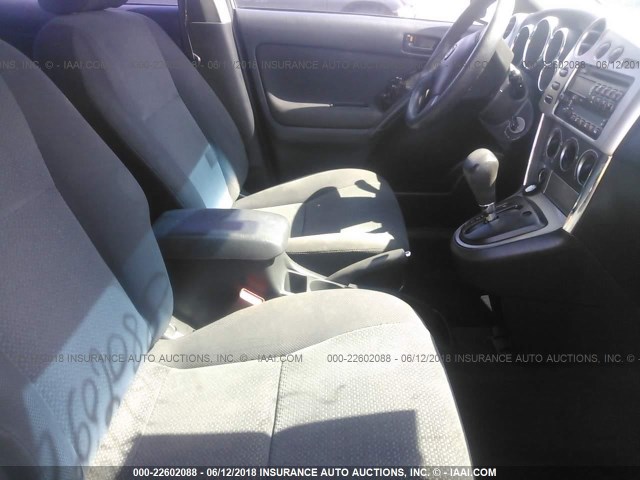 2T1KR32E93C145847 - 2003 TOYOTA COROLLA MATRIX XR GOLD photo 5