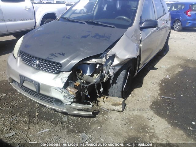 2T1KR32E93C145847 - 2003 TOYOTA COROLLA MATRIX XR GOLD photo 6