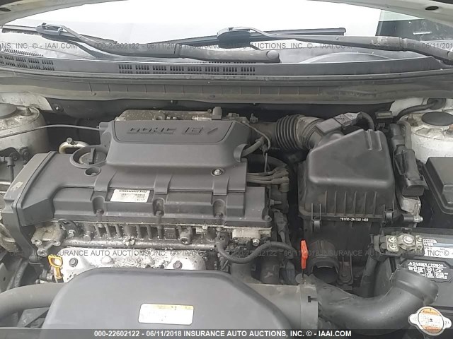 KMHDU46D79U675904 - 2009 HYUNDAI ELANTRA GLS/SE SILVER photo 10