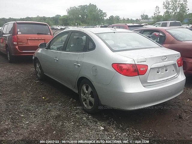 KMHDU46D79U675904 - 2009 HYUNDAI ELANTRA GLS/SE SILVER photo 3