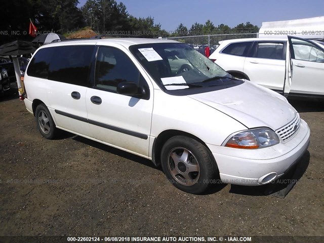 2FMZA51462BB69567 - 2002 FORD WINDSTAR LX WHITE photo 1