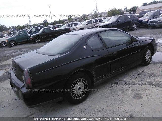 2G1WW12E3Y9209203 - 2000 CHEVROLET MONTE CARLO LS 黑色 照片 4