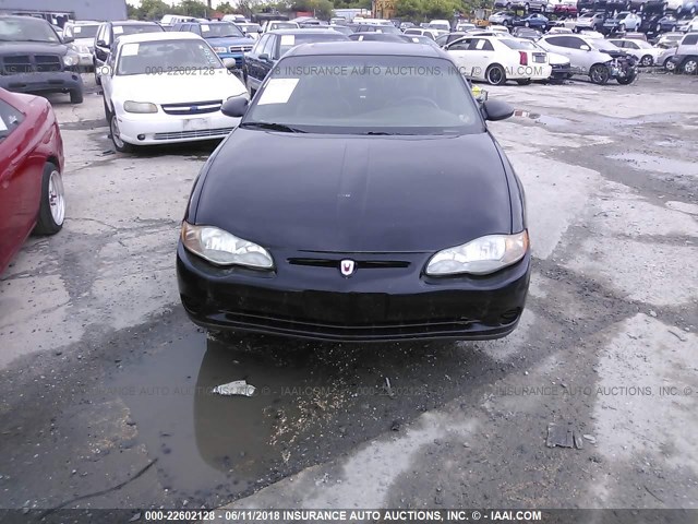 2G1WW12E3Y9209203 - 2000 CHEVROLET MONTE CARLO LS 黑色 照片 6