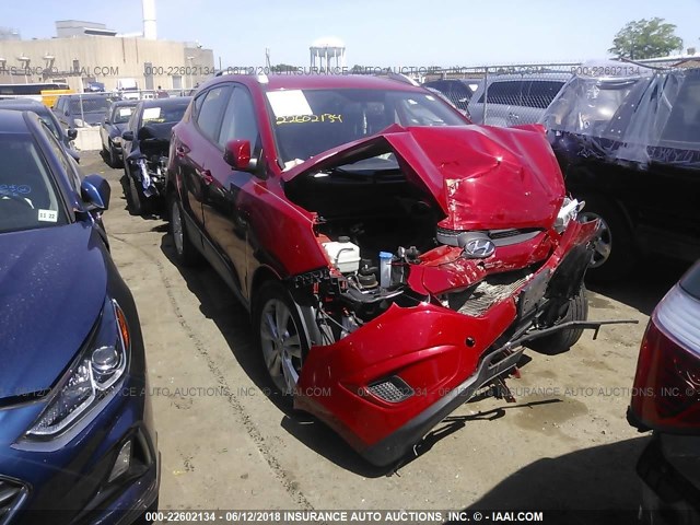 KM8JU3AC7BU244643 - 2011 HYUNDAI TUCSON GLS/LIMITED 栗色 照片 1