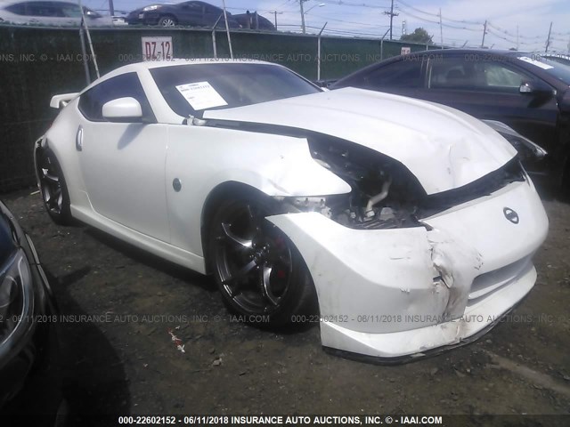 JN1AZ4EH3DM384003 - 2013 NISSAN 370Z TOURING/NISMO WHITE photo 1