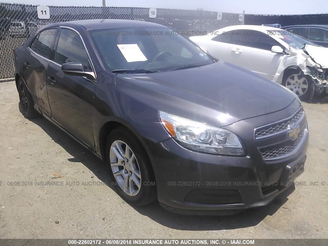 1G11D5SR8DF150466 - 2013 CHEVROLET MALIBU 1LT შავი ფოტო 1