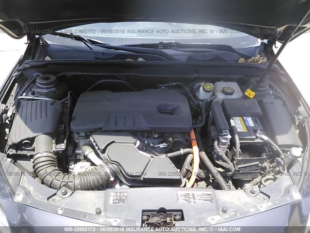 1G11D5SR8DF150466 - 2013 CHEVROLET MALIBU 1LT შავი ფოტო 10