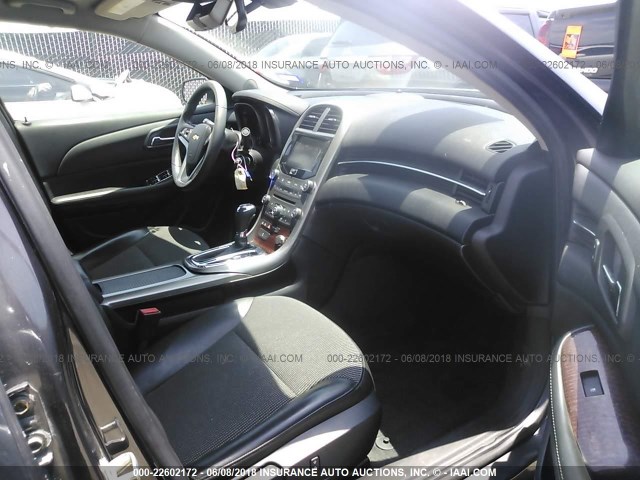 1G11D5SR8DF150466 - 2013 CHEVROLET MALIBU 1LT შავი ფოტო 5