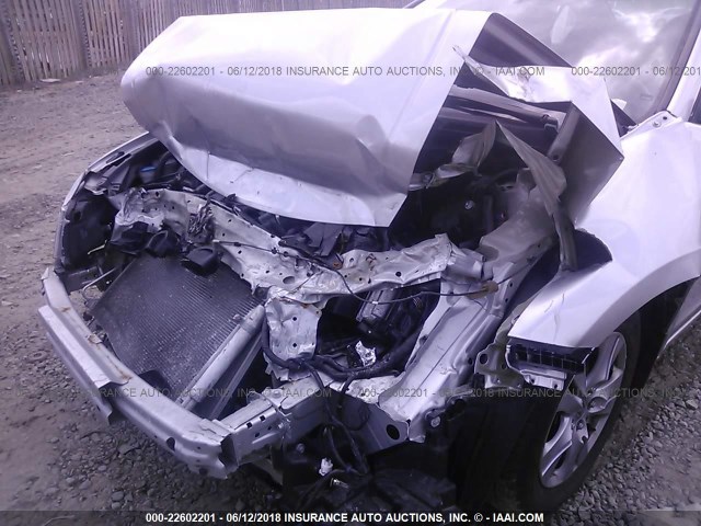 1HGCP2F63CA212147 - 2012 HONDA ACCORD SE SILVER photo 6