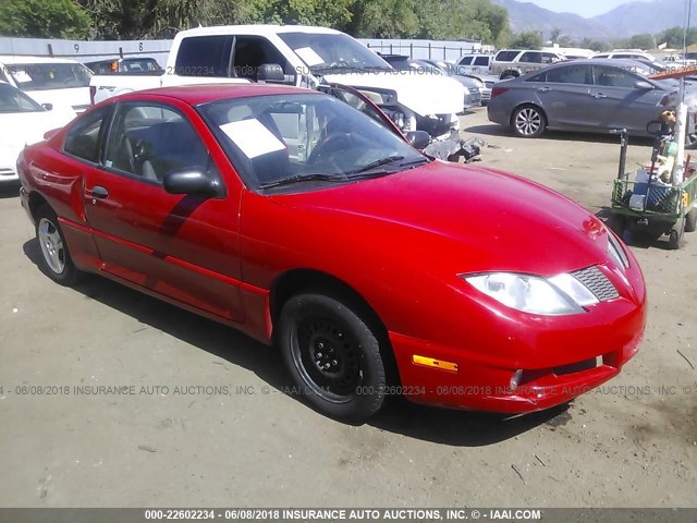 3G2JB12F15S191650 - 2005 PONTIAC SUNFIRE RED photo 1