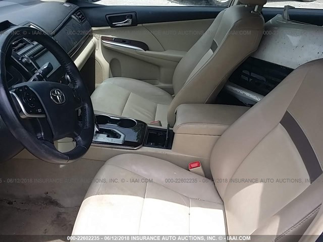 4T4BF1FK5CR229522 - 2012 TOYOTA CAMRY SE/LE/XLE WHITE photo 8