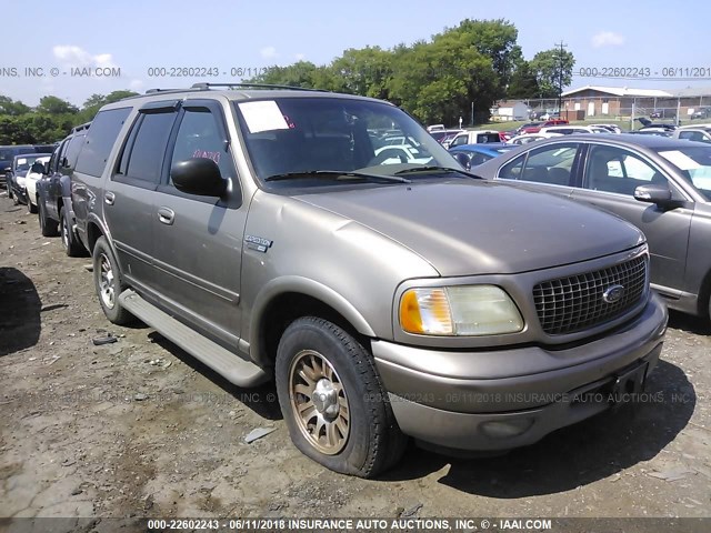 1FMRU17W72LA93236 - 2002 FORD EXPEDITION EDDIE BAUER GOLD photo 1