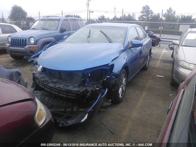4T1BF1FK9HU628693 - 2017 TOYOTA CAMRY LE/XLE/SE/XSE BLUE photo 2