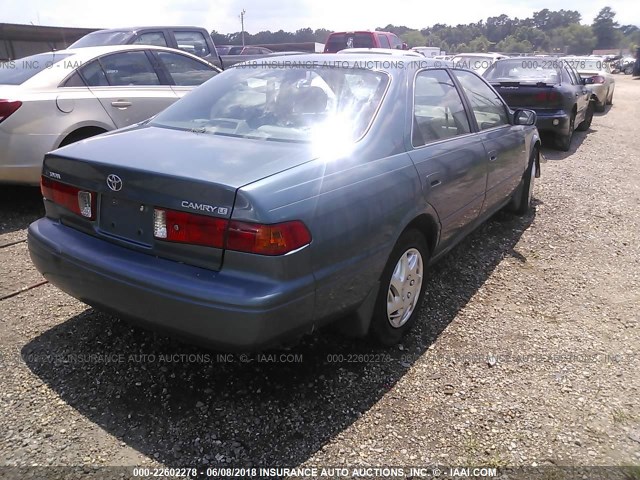 4T1BG22K8YU734321 - 2000 TOYOTA CAMRY CE/LE/XLE 蓝色 照片 4