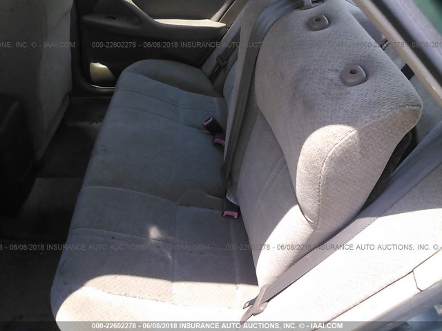 4T1BG22K8YU734321 - 2000 TOYOTA CAMRY CE/LE/XLE 蓝色 照片 8