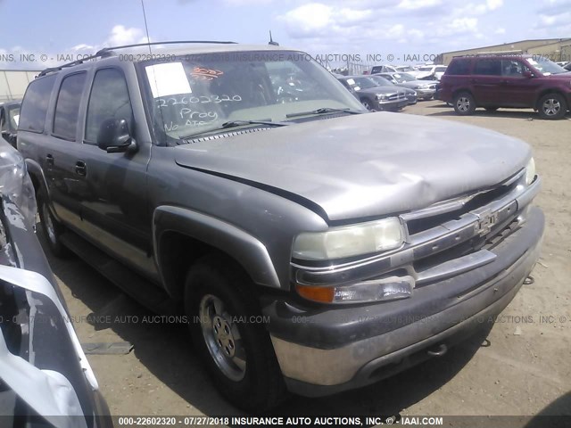 3GNEC16Z42G346793 - 2002 CHEVROLET SUBURBAN C1500 SILVER photo 1