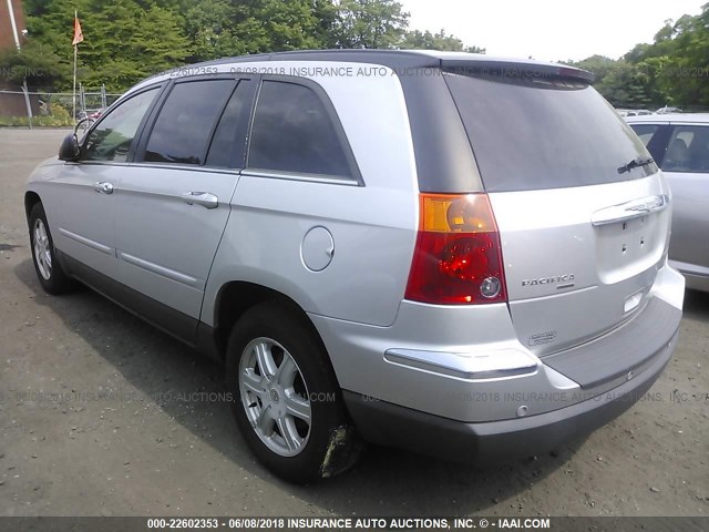 2A8GF68436R657700 - 2006 CHRYSLER PACIFICA TOURING SILVER photo 3