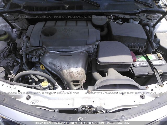 4T1BF3EK5BU667320 - 2011 TOYOTA CAMRY SE/LE/XLE 灰色 照片 10