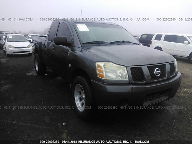 1N6AA06B14N511250 - 2004 NISSAN TITAN XE/SE/LE GRAY photo 1