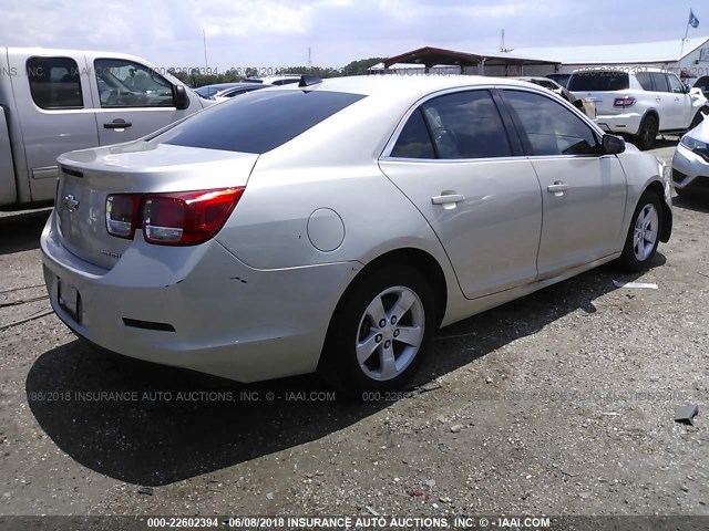 1G11B5SA9DF346898 - 2013 CHEVROLET MALIBU LS CREAM photo 4
