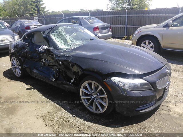 WBALM7C57BE383245 - 2011 BMW Z4 SDRIVE35I შავი ფოტო 1