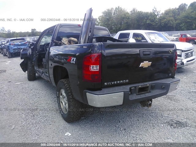 2GCEK13M181172171 - 2008 CHEVROLET SILVERADO K1500 BLACK photo 3