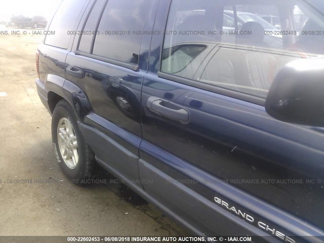 1J4GW48S44C382896 - 2004 JEEP GRAND CHEROKEE LAREDO/COLUMBIA/FREEDOM ლურჯი ფოტო 6