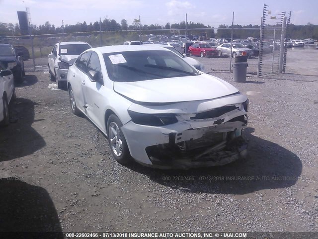 1G1ZB5ST4GF267910 - 2016 CHEVROLET MALIBU LS თეთრი ფოტო 6