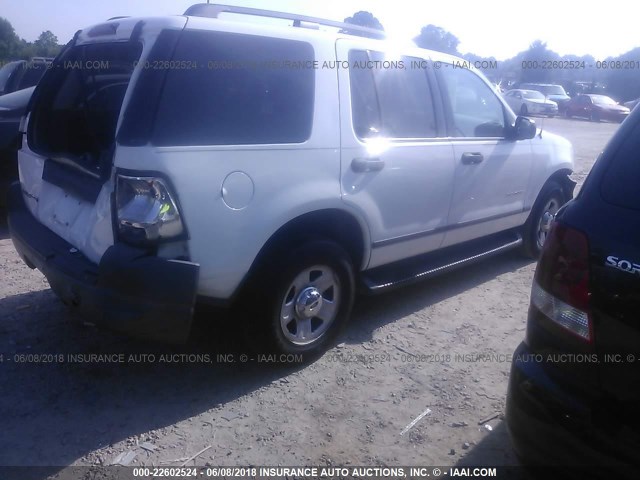 1FMZU72K94UA20423 - 2004 FORD EXPLORER XLS/XLS SPORT WHITE photo 4