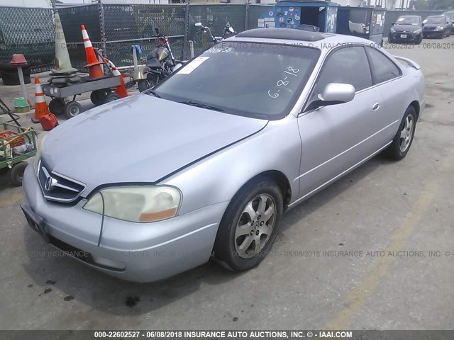 19UYA42451A015551 - 2001 ACURA 3.2CL SILVER photo 2