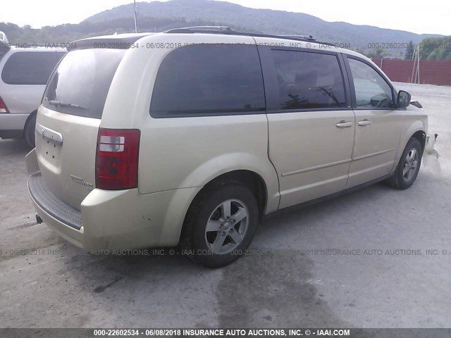 2D4RN3D10AR490317 - 2010 DODGE GRAND CARAVAN HERO GOLD photo 4