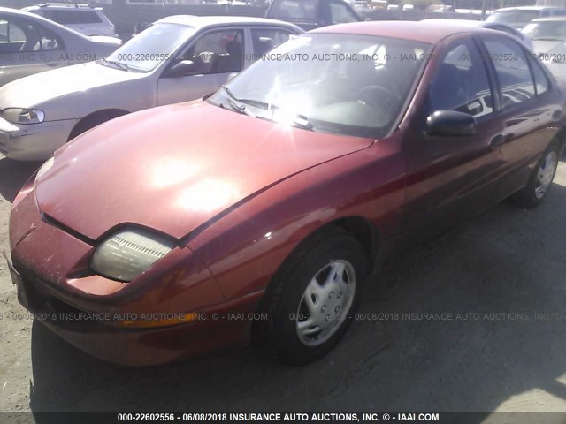 1G2JB5247V7613859 - 1997 PONTIAC SUNFIRE SE RED photo 6