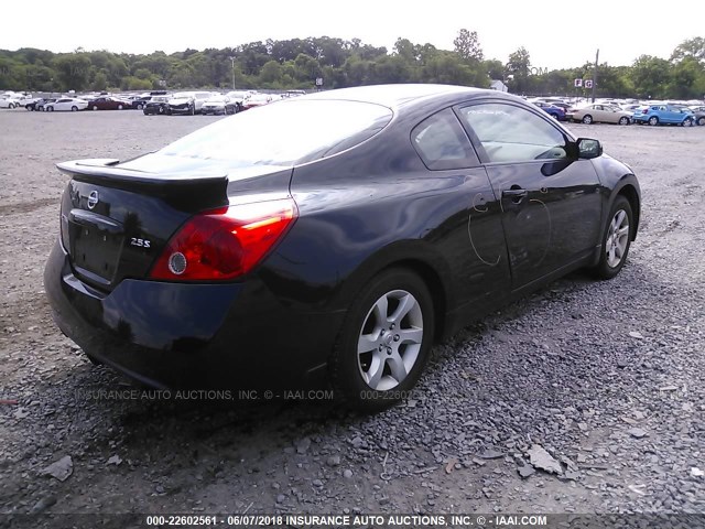 1N4AL24E18C277236 - 2008 NISSAN ALTIMA 2.5S BLACK photo 4