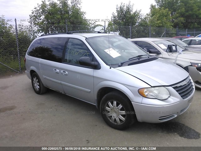 2A4GP54L76R760799 - 2006 CHRYSLER TOWN & COUNTRY TOURING SILVER photo 1