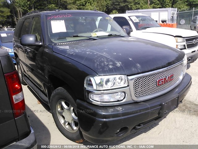 1GKEK63U33J193202 - 2003 GMC YUKON DENALI BLACK photo 1