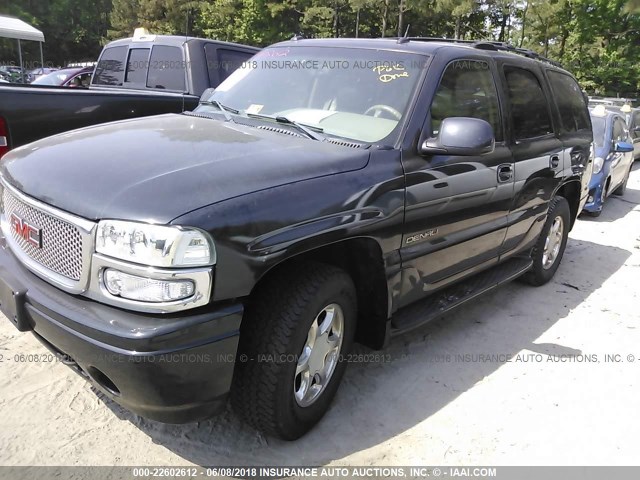 1GKEK63U33J193202 - 2003 GMC YUKON DENALI BLACK photo 2