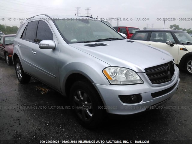 4JGBB86E86A098312 - 2006 MERCEDES-BENZ ML 350 SILVER photo 1